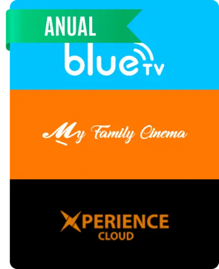 BlueTV + My Family Cinema + Nuvem Premium Xperience (365D)