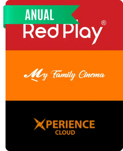 Redplay + My Family Cinema + Nuvem Premium Xperience (365D)