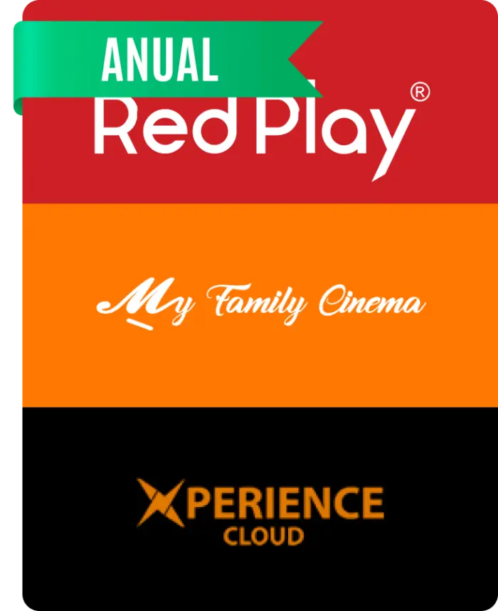 Redplay + My Family Cinema + Nuvem Premium Xperience (365D) - Imagem 1