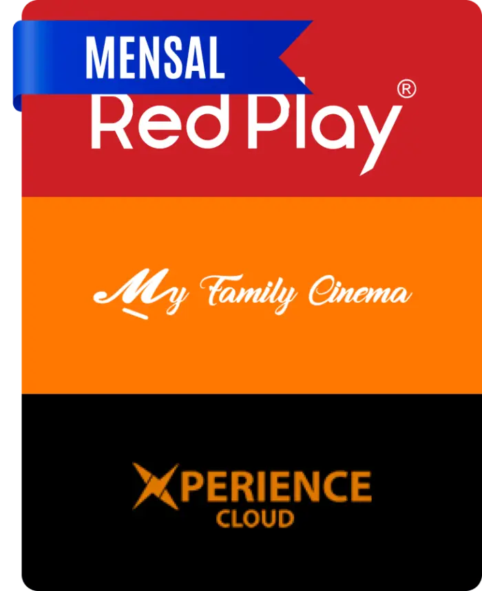 Redplay + My Family Cinema + Nuvem Premium Xperience (30D) - Imagem 1