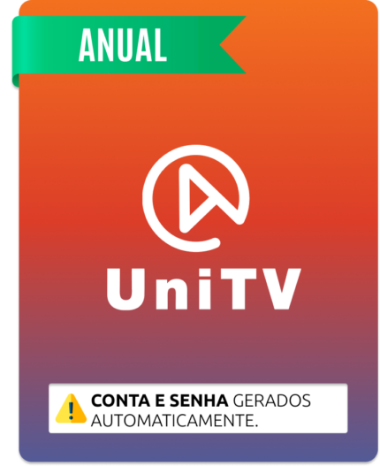 UniTV [Conta e Senha] (365D)